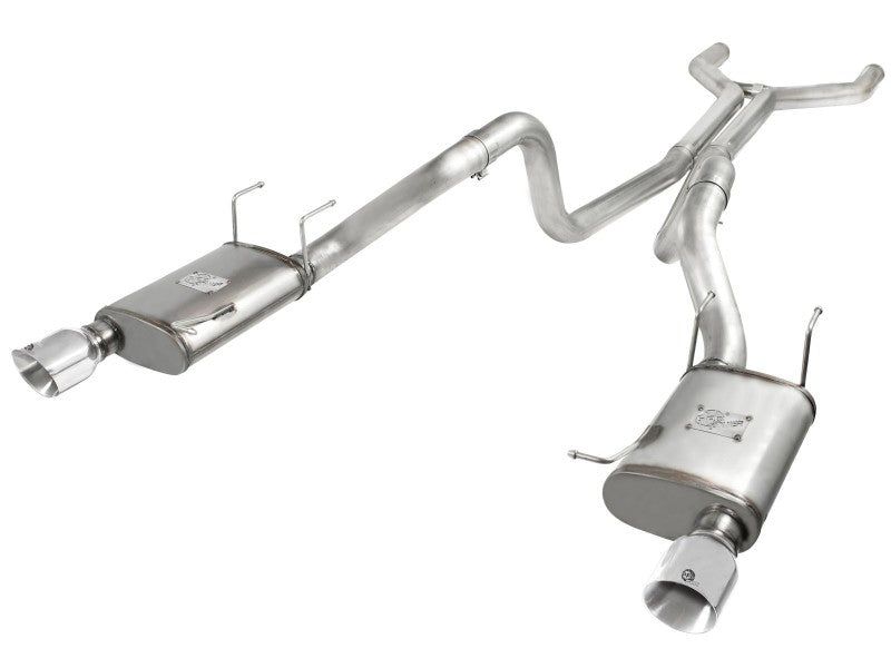 AFE 49-43049-P rce XP Cat-Back Exhaust 3in SS w/ Polished Tips 11-14 fits Ford