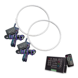 ORACLE Lighting 2301-333 Oracle fits Ford Mustang 05-09 Halo Kit - ColorSHIFT w/ 2.0 Controller