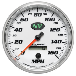AutoMeter 7489 AutoMeter Gauge Speedometer 5in. 160MPH Elec. Programmable NV