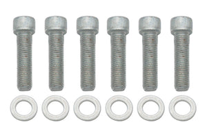 Wilwood bolt kit 5/16-24X1.25 LG shcs silver 6 pack W/WASHERS