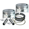 S&S 92-1410 Cycle 84-99 BT 4in x 4-1/2in Piston Set - Standard