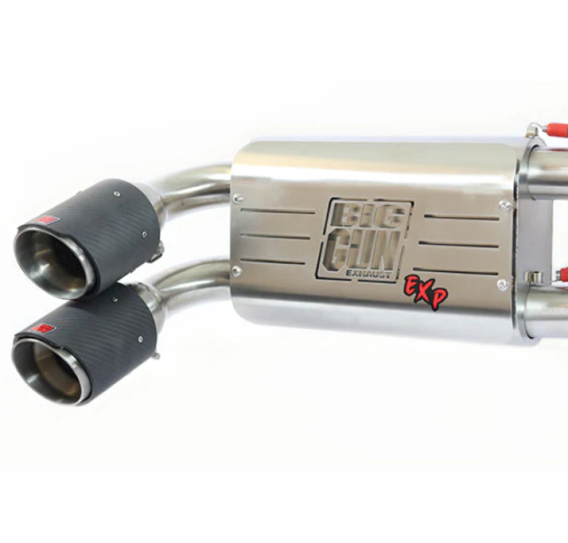 Big 15-7952 Gun 2014 fits Polaris RZR XP 1000/RZR XP 4 1000 Explorer Series Dual Slip On Exhaust