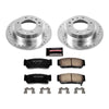 PowerStop K5907 2007 fits Hyundai Entourage Rear Z23 Evolution Sport Brake Kit