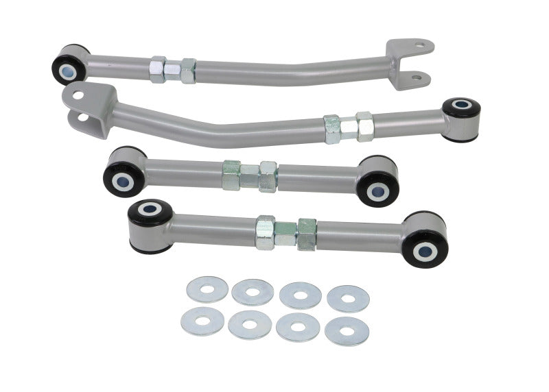 Whiteline KTA124 fits Subaru 98-08 Legacy Liberty Rear Lower Control arm-adjust toe/camber