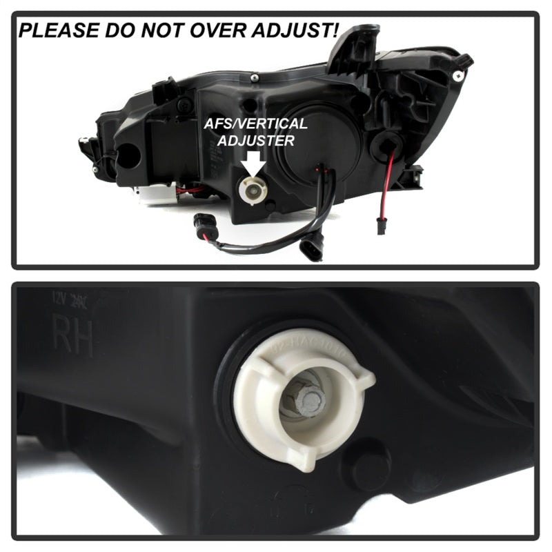 Spyder 5085382 fits Toyota 15-17 Camry Projector Headlights - Black (PRO-YD-TCA