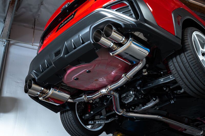 Remark RK-C4076S-02C 22+ fits Subaru WRX VB Stainless Steel Quad Tip Catback Exhaust - Resonated