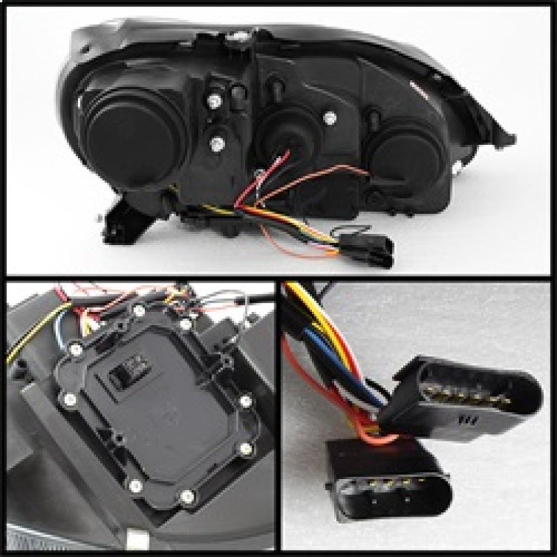 Spyder 5070036 fits Mercedes Benz S-Class Projector Headlights Xenon/HID Model-