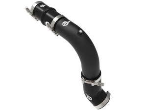 aFe BladeRunner 3in Aluminum Hot Charge Pipe BlackRAM Diesel Trucks 25-26 L6-6.7L (td)