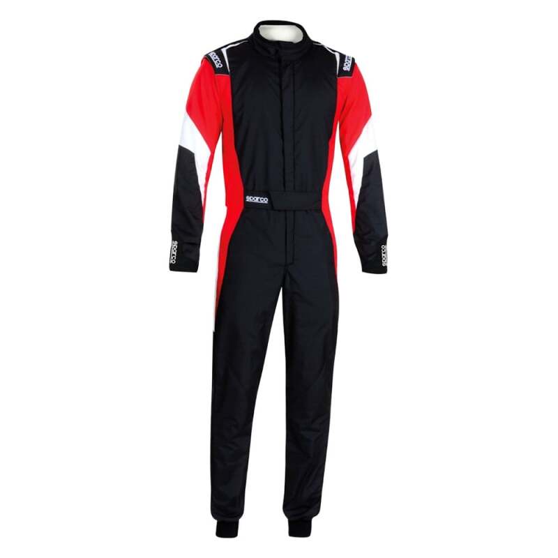 SPARCO 001144B56NRRB Suit Competition (Boot Cuff) 56 Black/ White