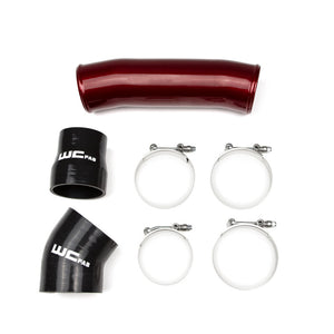 Wehrli 98.5-02 Cummins 5.9L Passenger Side 3.5in Intercooler Pipe - Fine Texture Black