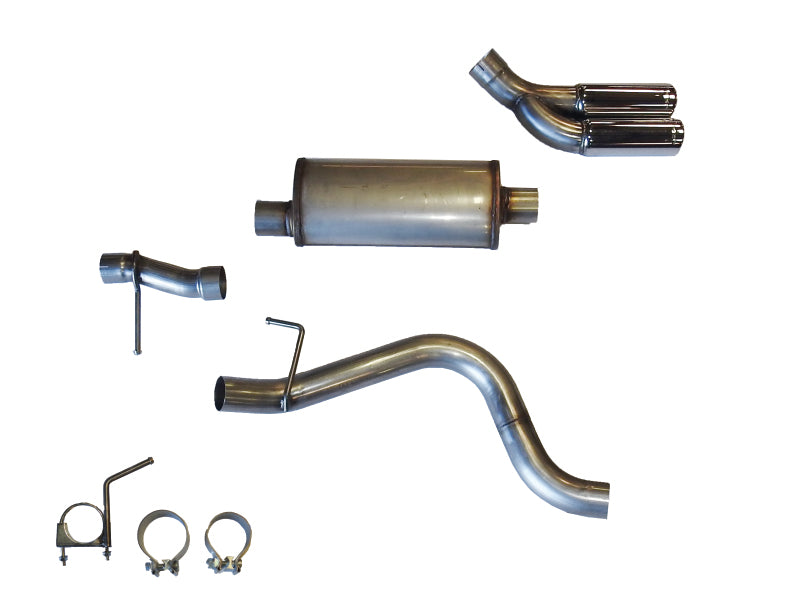 JBA 30-2545 19-20 fits Ford Ranger EcoBoost 304SS Dual Side Rear Exit Cat-Back Exhaust w/3-1/2in Tips