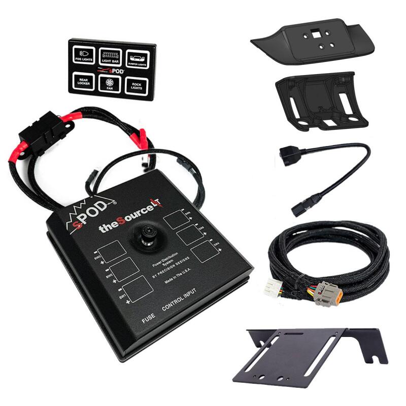SPOD 870142 2023+ fits Ford F250/F350 Super Duty Mini6 SourceLT Vehicle Power Management Kit