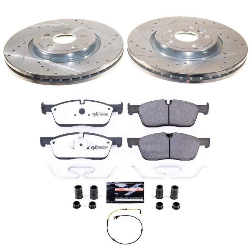 Power Stop K8206-36 17-20 Jaguar F-Pace Front Z36 Truck & Tow Brake Kit