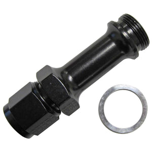 Fragola 491974-BL -8AN x 7/8-20 Carb Adapter Long Female Nut