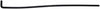 Gates 28472 52inch L x 5/8in ID 90 Degree Molded Heater Hose 94-02 fits Dodge