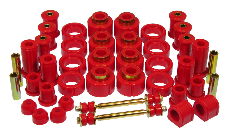Prothane 44743 fits Chevy 88-98 Std / Xtra Cab 4wd Total Kit - Red