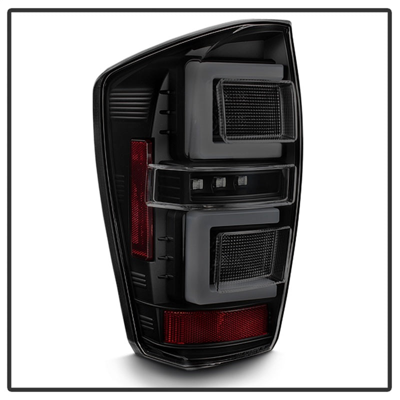 Spyder 5085740 fits Toyota 16-17 Tacoma LED Tail Lights - Black Smoke (ALT-YD-T