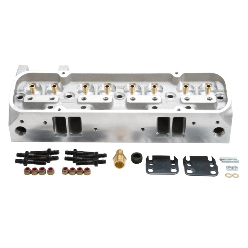 Edelbrock 60539 Cylinder Head fits Pontiac Performer RPM CNC Chamber 72cc Bare Single