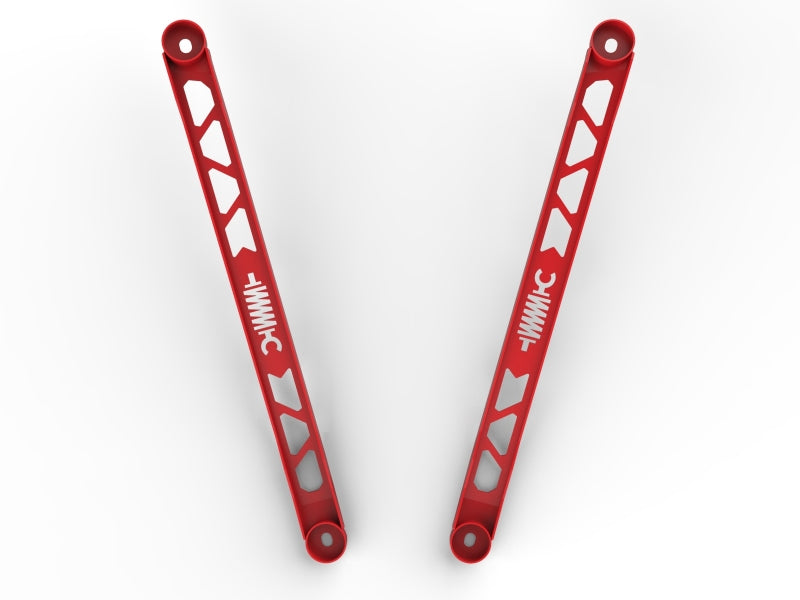 AFE 450-721003-R L 304 Stainless Steel Front Suspension Strut Brace Red - fits