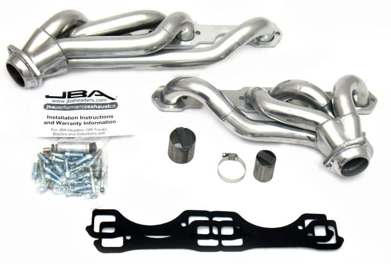 JBA 1830S-4JS fits Chevrolet 87-91 Blazer 5.0L/5.7L w/o A.I.R. 1-5/8in Primary Silver Ctd Cat4Ward Header