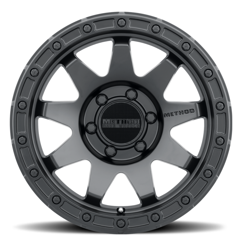 Method MR31779050512N MR317 17x9 -12mm Offset 5x5 71.50mm CB Matte Black Wheel