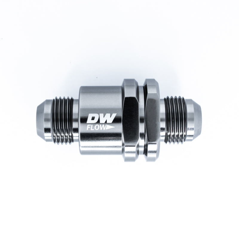 DeatschWerks 6-02-0725 10AN Male Flare + 10AN Male Flare One Way Check Valve