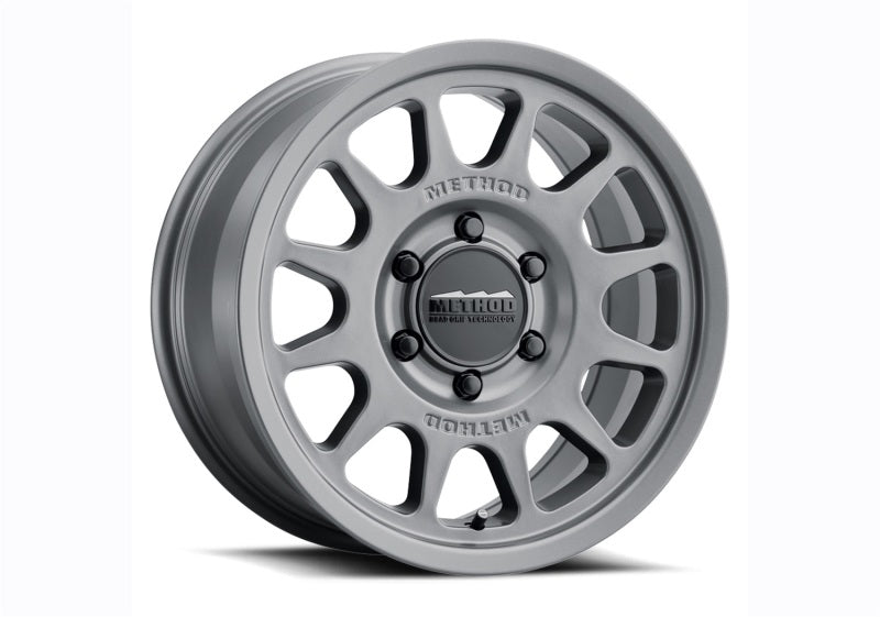 fits Ford 21-23 Racing M-1007K-M1785G Bronco (Excl Bronco Raptor) 17x8.5 Method Matte Gray Wheel Kit