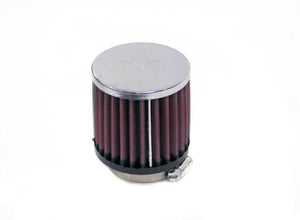K&N Engineering RC-1910 K&N Universal Chrome Filter-Round Straight 2.125in Flg ID x 3in OD x 3in H