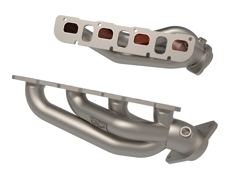 AFE 48-38031-T d Steel 2021+ fits Jeep Wrangler 392 JL 6.4L V8 Headers - Titani