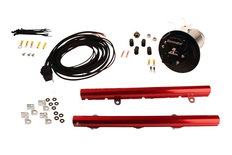 Aeromotive  17194 Camaro Fuel System - Eliminator/LS3 Rails/Wire Kit/Fittings
