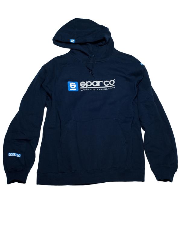 SPARCO SP03100BM5XXL Sweatshirt Hooded WWW Navy XXL RG