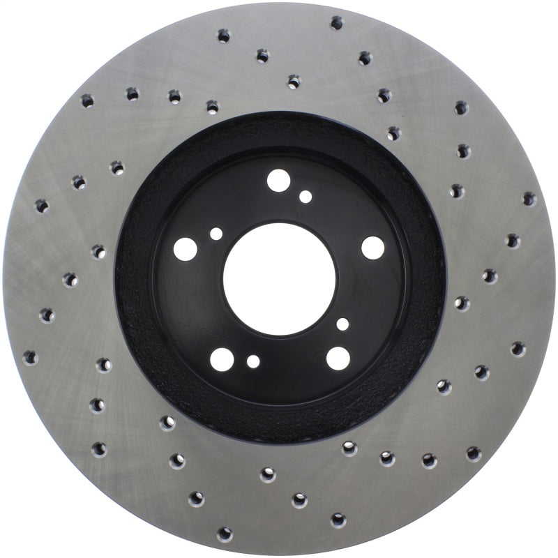 Stoptech 128.40046R 99-08 Acura TL (STD Caliber) / 01-03 CL / 04-09 TSX Cross Drilled Right Front Rotor