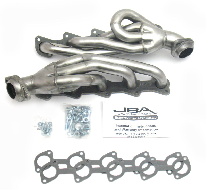 JBA 1669S fits Ford 99-04 Truck 6.8L 2V V10 w/o EGR 1-1/2in Primary Raw 409SS Cat4Ward Header
