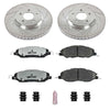 PowerStop K5407-26 11-14 fits Ford Mustang Front Z26 Street Warrior Brake Kit