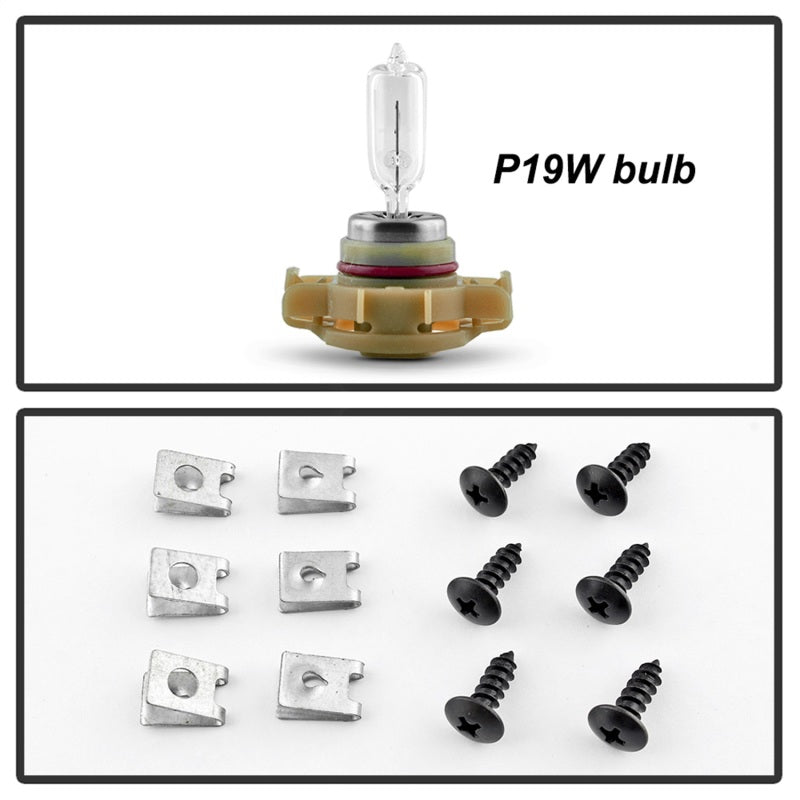 Spyder 9044243 fits Chevrolet 17-19 Trax OEM Fog Lights w/Switch - Clear (FL-CT