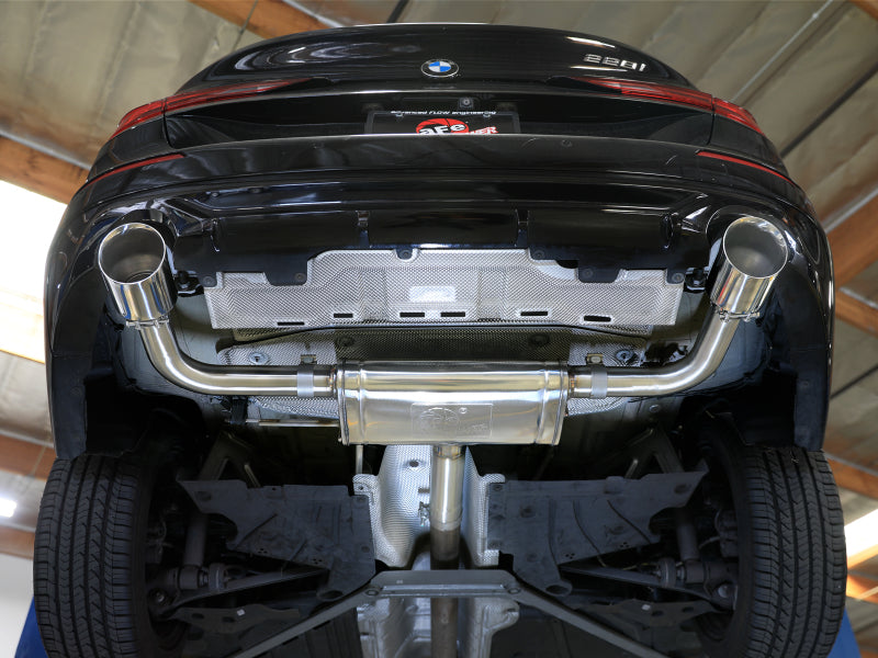 aFe 49-36355-P MACHForce XP Exhausts Axle-Back 21-24 fits BMW 228i 2.0T (SS w/ Polished Tips)