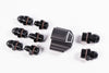 Radium Engineering 20-0237 3 Into 1 Distribution Block w/ Fittings