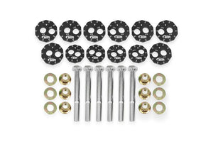 BMR Suspension WAK562 BMR 06-13 fits Chevrolet Corvette C6 Z06 / 09-13 ZR1 Camber Bolt Kit - Blk Anodized