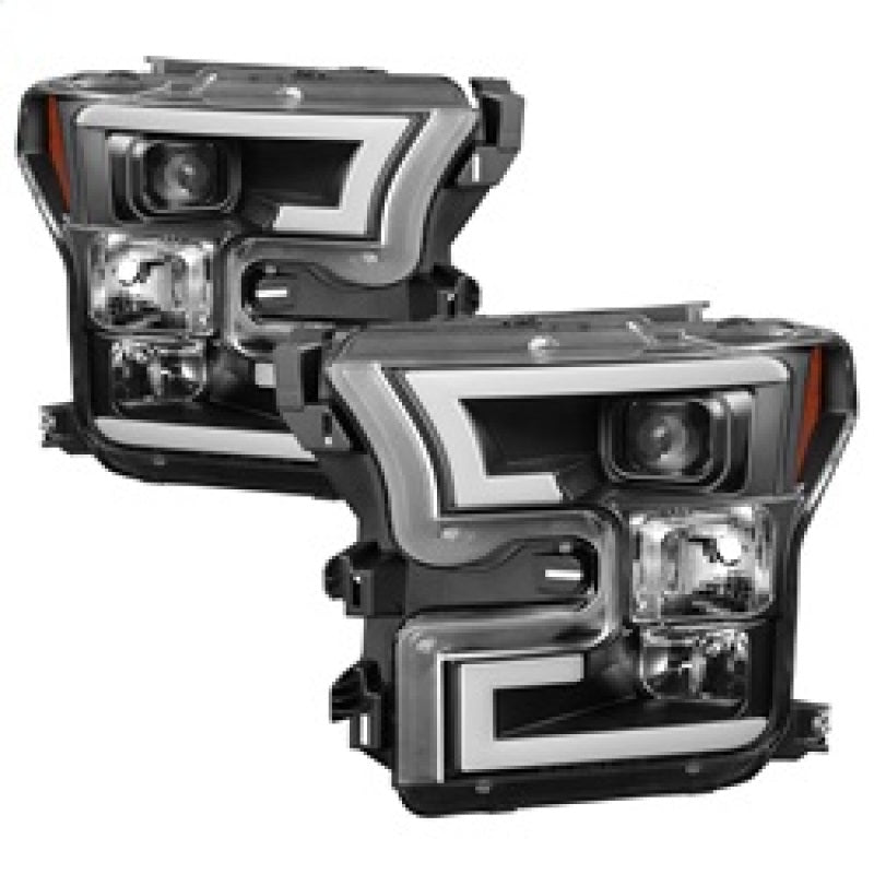 Spyder 5083531 fits Ford 15-20 F150 2017 Projector Headlights - Light Bar DRL L