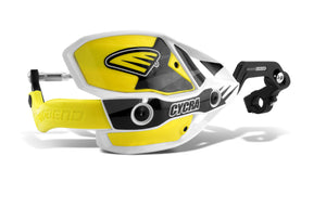 Cycra 1CYC-7407-55X CRM Ultra 7/8 in. Clamp w/White Shield/Yellow Cover
