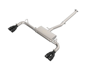 aFe 49-36084-B 22-25 fits Lexus NX250 2.5L SS-304 Cat-Back Exhaust w/ Black Tips