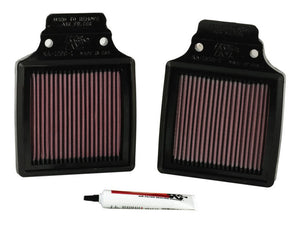 K&N Engineering KA-1299-1 K&N 00-06 fits Kawasaki ZX12R Ninja Replacement Air Filter (2 Per Box)