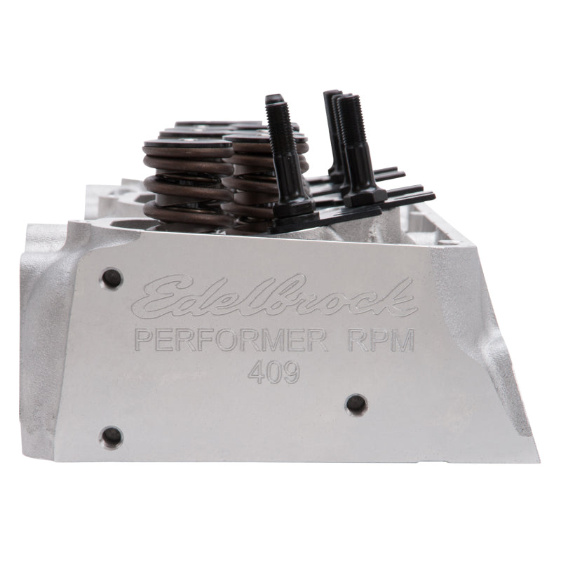 Edelbrock 60815 Cylinder Head BBC Performer RPM 348/409Ci for Hydraulic Roller Cam Complete