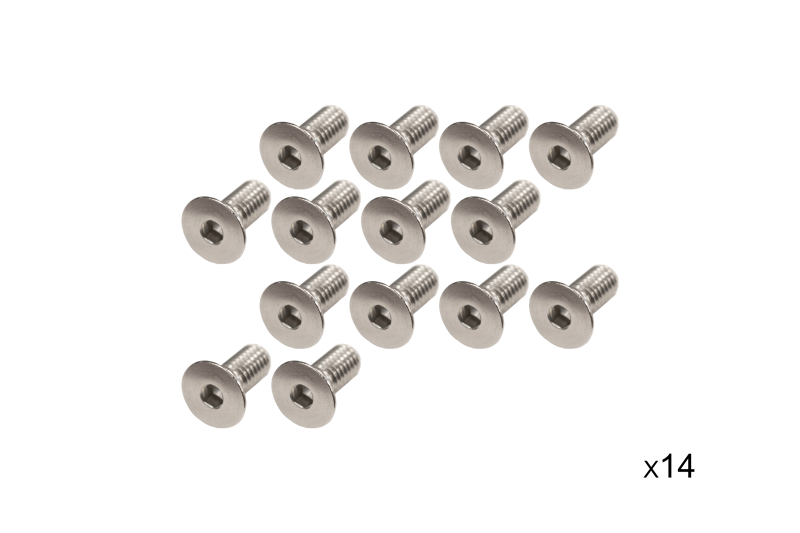 Kentrol 30735 fits Jeep 97-06 Wrangler Windshield Bolts 14 Pack Stainless