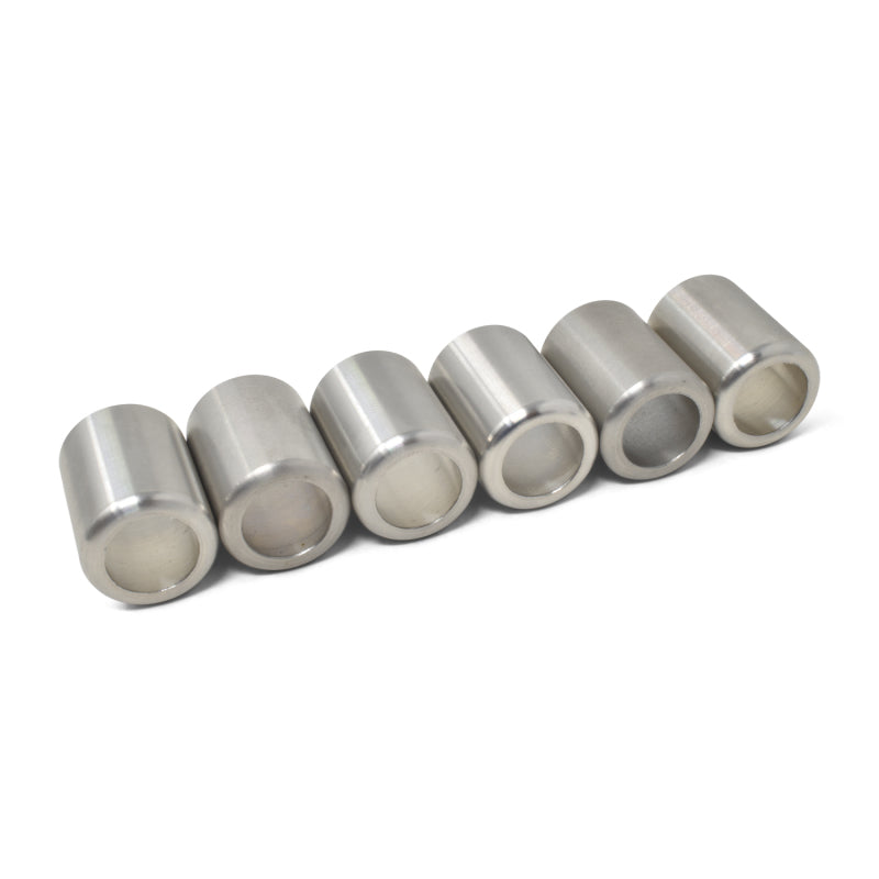 Russell 610372 Performance -8 AN Stainless Steel Crimp Collars (O.D. 0.700) (6 Per Pack)
