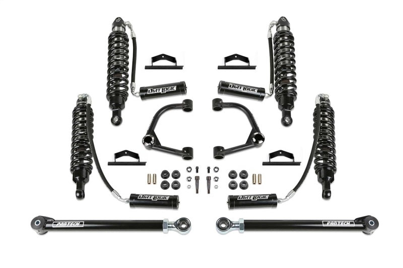 Fabtech K2378DL 2021 fits Ford Bronco 3in UCA Kit w/Uniballs & Dlss Resi Shocks