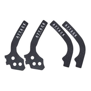 Attack Graphics 185-194-0054 Frame Grip Tape with Stock Frame Guards Black