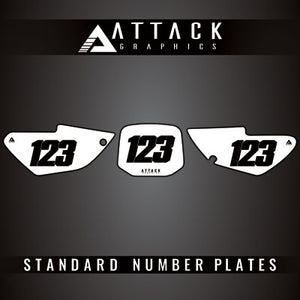 Attack Graphics YAM_F_03 Number Plate Backgrounds
