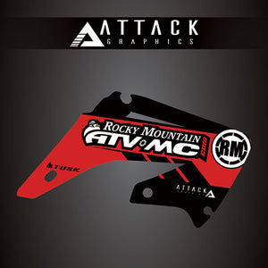 Attack Graphics 207-124-0035 Renegade Radiator Shroud Decal  CR Red