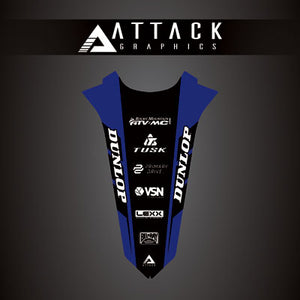 Attack Graphics 207-127-0002 Renegade Rear Fender Decal  YZ Blue